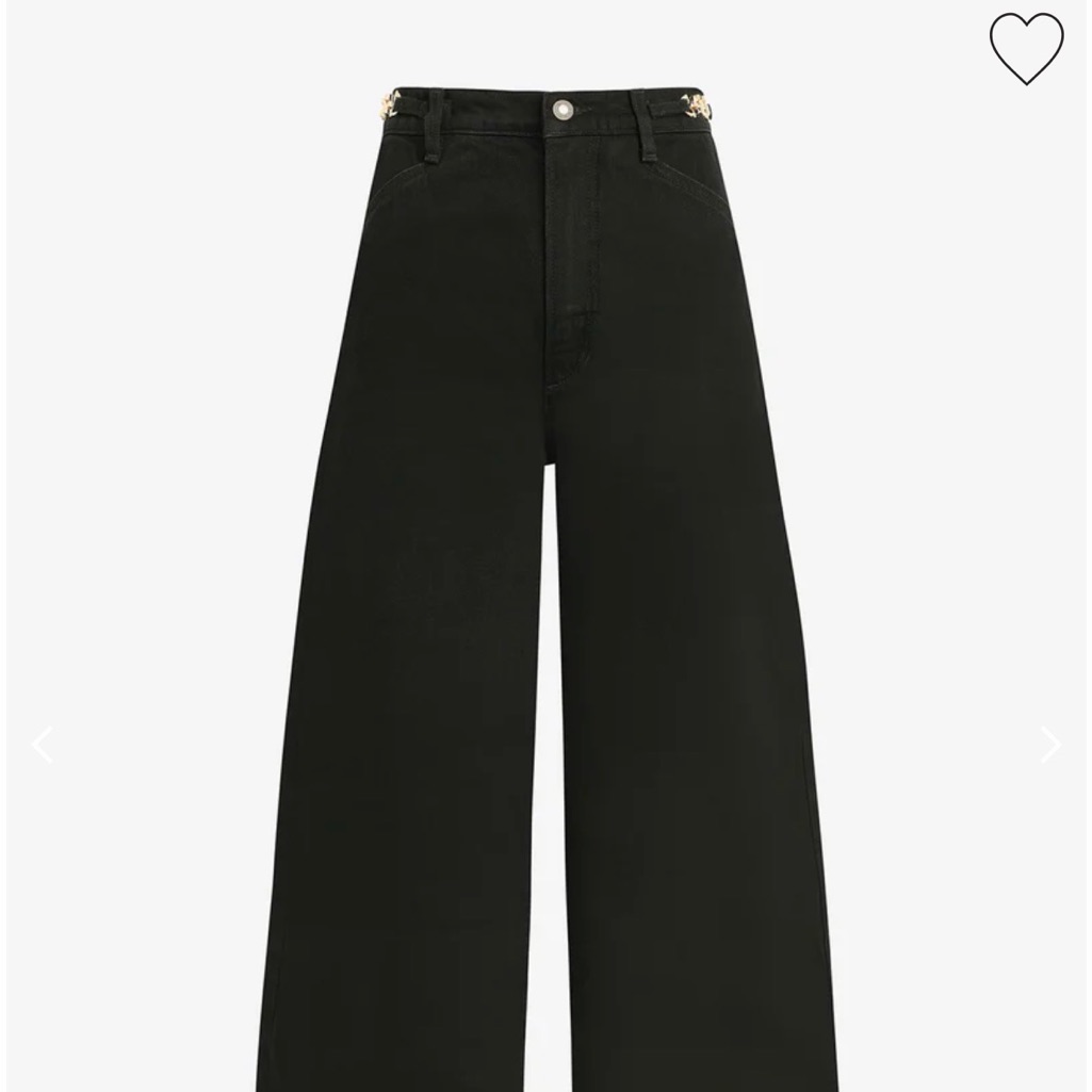 Favorite Daughter Mischa Fancy Black Jeans